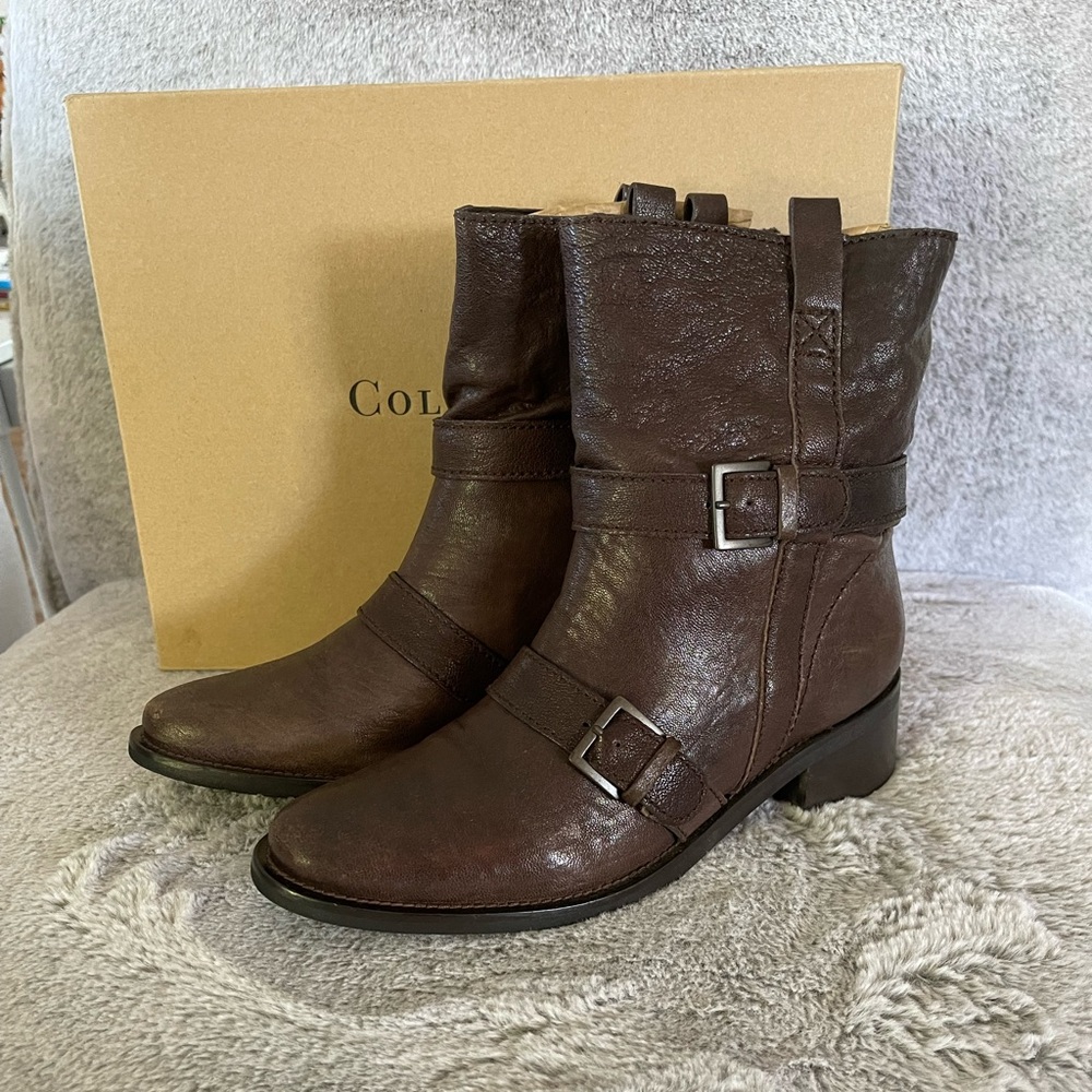 Cole Haan short boots size 7.